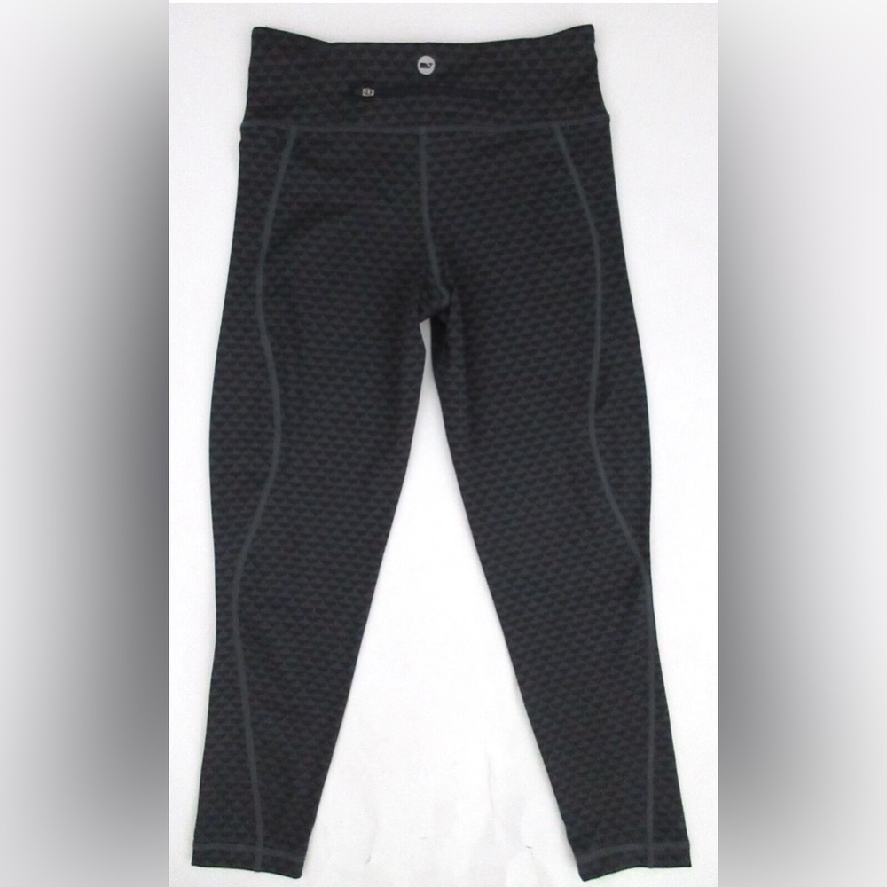 Vineyard Vines Kids Charcoal Patterned Leggings